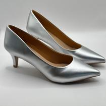 sapato Scarpin salto medio fino