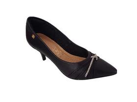Sapato Scarpin Santinelli Preto 1542006 Sapato Scarpin Santinelli Preto 1542006