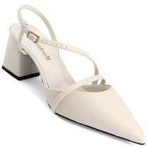 Sapato Scarpin Sling Back Santinelli 1636-016-251 Feminino Sapato Scarpin Sling Back Santinelli 1636-016-251 Feminino