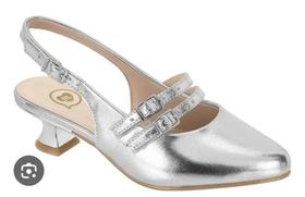Sapato scarpin slingback infantil Molekinha