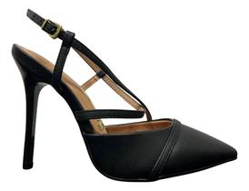 Sapato Scarpin Slingback Vizzano Bico E Salto Fino 1421.115