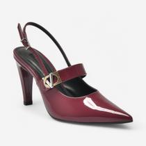 Sapato Scarpin Via Marte Salto Alto
