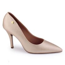 Sapato Scarpin Vizzano 1184.1101 Metalizado London Dourado