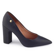Sapato Scarpin Vizzano 1285.400 pelica salt alto bloco 8,5cm Sapato Scarpin Vizzano 1285.400 pelica salt alto bloco 8,5cm