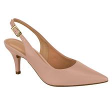 Sapato Scarpin Vizzano Casual Salto Médio Bico Fino Feminino