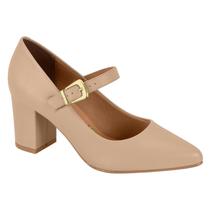 Sapato Scarpin Vizzano Feminino Salto Bloco Médio 1290.532 Sapato Scarpin Vizzano Feminino Salto Bloco Médio 1290.532