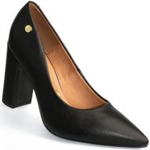 Sapato Scarpin Vizzano Salto Alto Bloco Confortável 1285 Sapato Scarpin Vizzano Salto Alto Bloco Confortável 1285