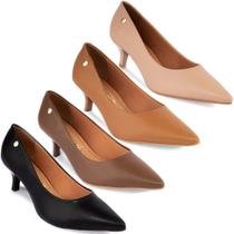 Sapato Scarpin Vizzano Salto Baixo Fino Original 1122