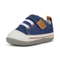 Sapato See Kai Run Stevie Mini First Walker Navy Denim Infants Sapato See Kai Run Stevie Mini First Walker Navy Denim Infants