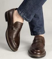 Sapato sergio k mocassim floater rubber