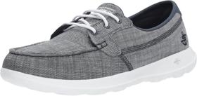 Sapato Skechers Go Walk Lite 15433 Wide para mulheres azul marinho