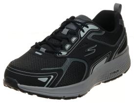 Sapato Skechers Gorun Consistent preto/cinza tamanho 12