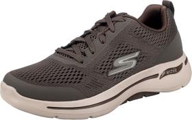 Sapato Skechers Gowalk Arch Fit-Athletic Workout Masculino Taupe 7,5 EUA
