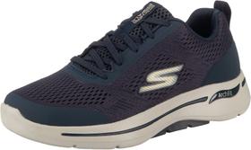 Sapato Skechers Gowalk Arch Fit masculino azul/dourado 10,5 X Wide Sapato Skechers Gowalk Arch Fit masculino azul/dourado 10,5 X Wide