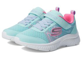 Sapato Skechers Microspec Plus-Swirl Sweet Aqua/Pink Kids 2,5 EUA Sapato Skechers Microspec Plus-Swirl Sweet Aqua/Pink Kids 2,5 EUA