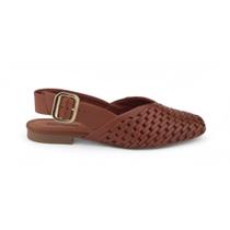 Sapato Slingback Feminino Bottero 369904 Couro Atanado Sapato Slingback Feminino Bottero 369904 Couro Atanado