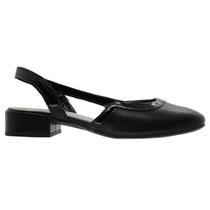 Sapato Slingback Feminino Dakota D0162 Preto