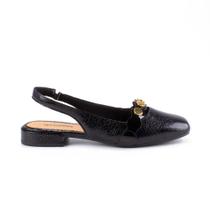 Sapato Slingback Feminino mississipi MC952 Preto