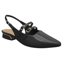 Sapato Slingback Piccadilly Maxi Conforto Baixo Aberto Atrás 279033 Sapato Slingback Piccadilly Maxi Conforto Baixo Aberto Atrás 279033