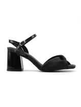 Sapato Slingback Piccadilly Salto Alto Preto 626033