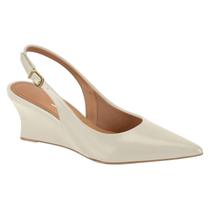 Sapato Slingback Salto Anabela Feminino Vizzano 1483.101 - Preto - 37 Sapato Slingback Salto Anabela Feminino Vizzano 1483.101 - Preto - 37