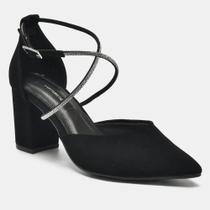 Sapato Slingback Salto Grosso Via Marte - 028-020-01