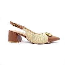Sapato Slingback Usaflex Feminino AK0204