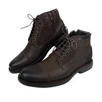 Sapato Social Anatomic Gel Couro Original Vintage Brown Camurça Brown - REF: 8782 Sapato Social Anatomic Gel Couro Original Vintage Brown Camurça Brown - REF: 8782