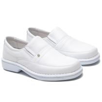 Sapato Social Antistress Relax Branco Tam: 40 Cor: Branco