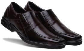 Sapato Social Bico Quadrado Masculino Ref 80.002 Sapato Social Bico Quadrado Masculino Ref 80.002