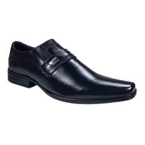 Sapato Social Bikarellus Fivela Furinhos Masculino