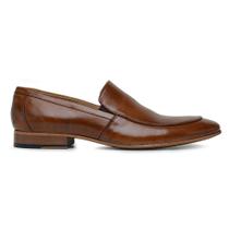 Sapato Social Caramelo Em Couro Tamanho Grande 45885