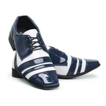 Sapato Social Casual Leve e Confortável Salto Baixo Masculino