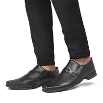 Sapato Social Casual Masculino Bico Quadrado Derby Sport Fino 1071