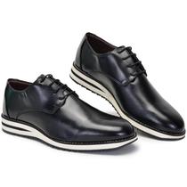 Sapato Social Casual Masculino Derby Oxford De Amarrar Super Macio e Leve