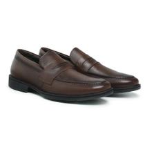 Sapato Social Casual Masculino Loafer Em Couro Premium - Fabrica
