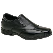 Sapato Social Casual Masculino Sem Cadarço Ortopédico Em couro Premium 5080