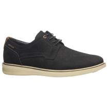 Sapato Social Com Elástico Pegada 126106 Masculino - Preto