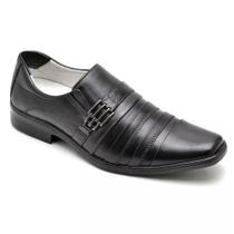 Sapato Social Comfort Masculino Couro 010 macio Palmilha Gel