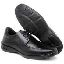 Sapato Social Conforto Com Cadarço Macio Confortável NL022