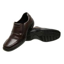 Sapato Social Couro Conforto Ortopédico Solado Costurado Sapato Social Couro Conforto Ortopédico Solado Costurado
