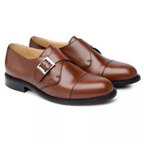 Sapato Social Couro Jacometti Scatamacchia Masculino Confort
