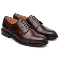 Sapato Social Couro Jacometti Scatamacchia Masculino Estilo