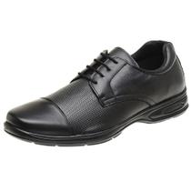 Sapato Social Couro Masculino Anti Stress Ajuste Cadarço Sapato Social Couro Masculino Anti Stress Ajuste Cadarço