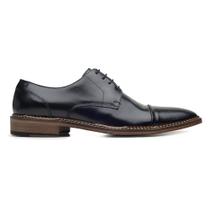 Sapato Social Couro Preto Wood 60413