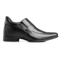 Sapato Social Couro Rafarillo Masculino Conforto Salto 7cm