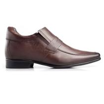 Sapato Social Couro Rafarillo Masculino Conforto Salto 7cm