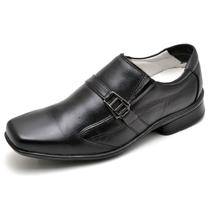 Sapato Social De Conforto Masculino Anatomico Preto