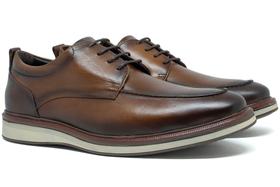 Sapato Social Democrata James Hi-Soft Couro Conforto 298105