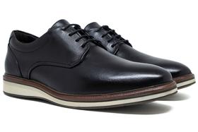 Sapato Social Democrata James HiSoft Cadarço Couro